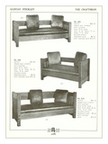 Stickley Oak Settles