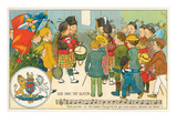 Children Playing God Save the Queen