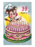 Mouse with Birthday Cake