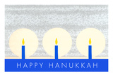 Happy Hanukkah  Candles