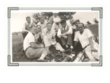 Resting Golfers