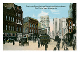 Vintage Peachtree Street  Atlanta  Georgia