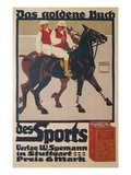 Ad for Golden Book of Sports  Polo