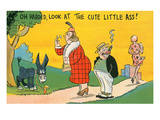 Cute Little Ass Cartoon