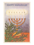 Happy Hanukkah  Menorah