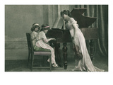 Young Girl Music Recital