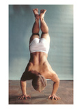 Man Doing Handstand in Underwear