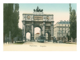 Victory Arch  Munich  Germany