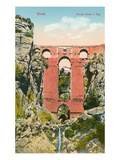 Gorge Bridge  Ronda  Spain
