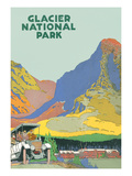 Travel Poster for Glacier Park