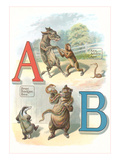Alphabet Animals  A and B
