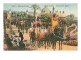 Promotion for Carnaval in Nice  France