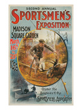 Poster for Sportmen's Exposition  1896