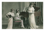 Young Girl Music Recital