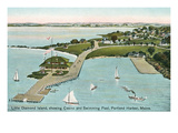 Little Diamond Island  Portland Harbor  Maine