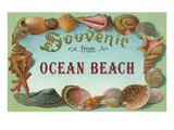 Souvenir from Ocean Beach  New Jersey
