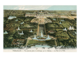Overview of Versailles  France