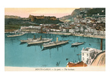Harbor at Monte Carlo  Monaco