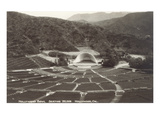 Empty Hollywood Bowl  Los Angeles  California