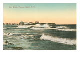 Surf Scene  Hampton Beach  New Hampshire