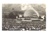 Vesper Service at Hollywood Bowl  Los Angeles  California