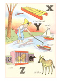 Learning the Alphabet  X  Y and Z