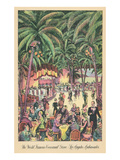 Cocoanut Grove  Los Angeles Ambassador Hotel  California