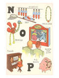 Learning the Alphabet  N  O and P