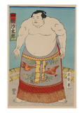Woodcut of Japanese Man