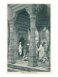Monkey Temple  Benares  India