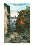 Courtyard  French Quarter  New Orleans  Louisiana