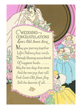 Old Fashioned Wedding Congratulations