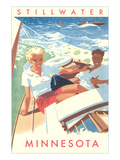 Couple Sailing  Stillwater  Minnesota