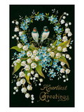 Heartiest Greetings  Vintage Bouquet