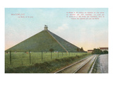 Battlefield Monument  Waterloo  Belgium