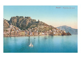 View of Amalfi Coast  Italy