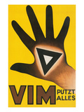 Vim Putzt Alles Poster