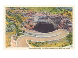 Entrance to Carlsbad Caverns  New Mexico