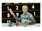Man Gets Check at Breakfast