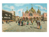 St Mark's Basilica  Venice  Italy