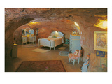 Girl's Bedroom in a Cave