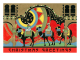 Christmas Greetings  Three Wise Men