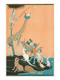 Circus Washed Up on Desert Isle