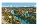 Zurich  Limmat and Sihl  Switzerland