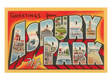 Greetings from Asbury Park  New Jersey