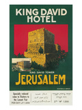 Poster for King David Hotel  Jerusalem