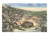 Entrance to Carlsbad Caverns  New Mexico
