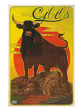 Poster for Cibils Meat Extract  Bull  Lion