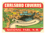 Carlsbad Caverns  New Mexico  Decal