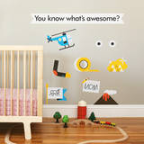Awesome Collection 3 Wall Decal
